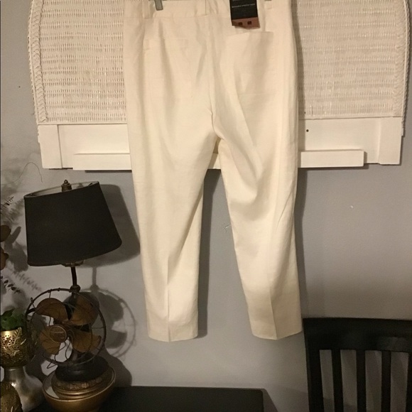 Banana Republic  Avery Washable Stretch Linen Pants (NWT) - Picture 4 of 8